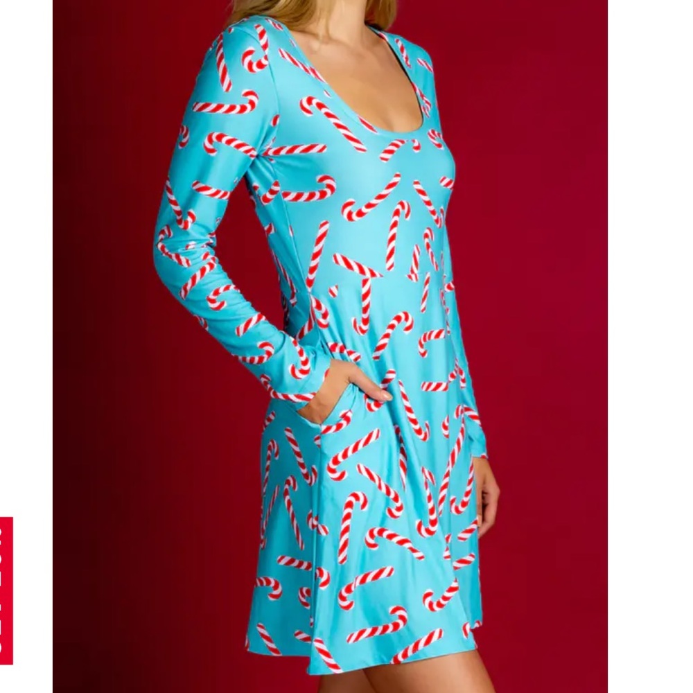 EUC Shinesty Candy Cane Dress (S)